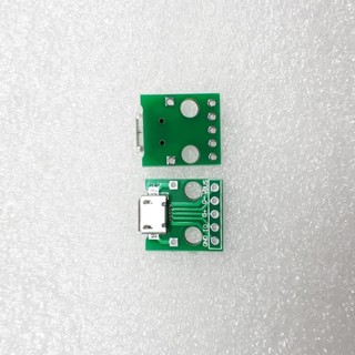 045 Mạch Ra Chân (hàn) Cổng Micro USB (MCU-Micro USB to DIP 5Pin)