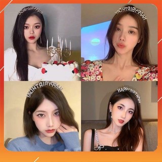 Bờm Cài Tóc Happy Birthday Xinh Xắn