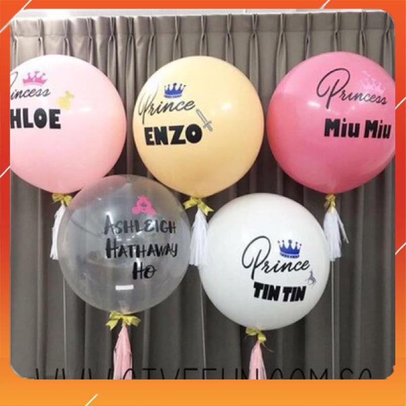 Bóng JUMBO Thái Lan sinh nhật size Lớn 90cm