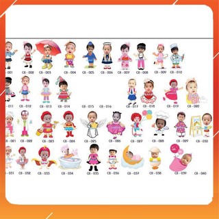 CHIBI TRANG TRÍ SINH NHẬT CHO BÉ