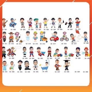 CHIBI TRANG TRÍ SINH NHẬT CHO BÉ