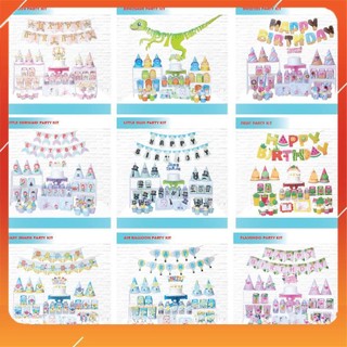 Set Trang Trí Sinh Nhật 3D Kit (9 mẫu)