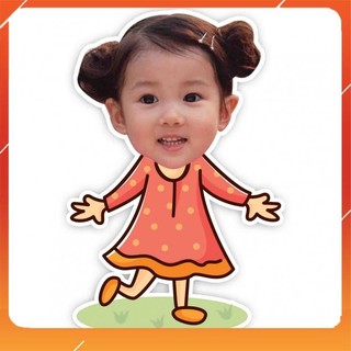 Combo Chibi bé và Cây Welcome trang trí sinh nhật