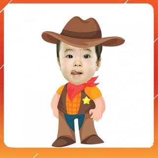 Combo Chibi bé và Cây Welcome trang trí sinh nhật
