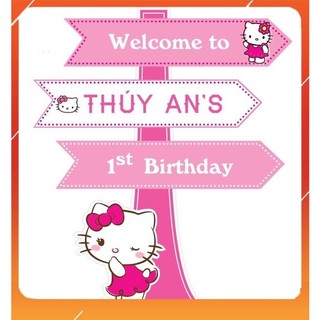 Cây Welcome Sinh Nhật Theo Chủ Đề