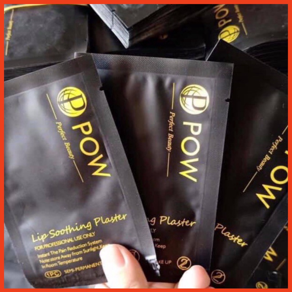 MIẾNG DÁN MÔI POW - DÙNG TRONG PHUN XĂM THẨM MỸ