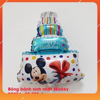 Bóng Bánh Sinh Nhật 3 Tầng Mickey 112cm