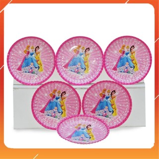 Đĩa giấy hoạt hình bé gái