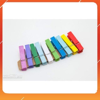 Kẹp gỗ treo ảnh ( có kèm dây)
