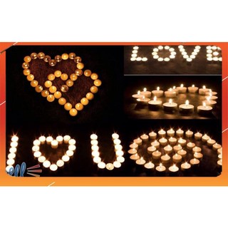 Nến tealight trang trí