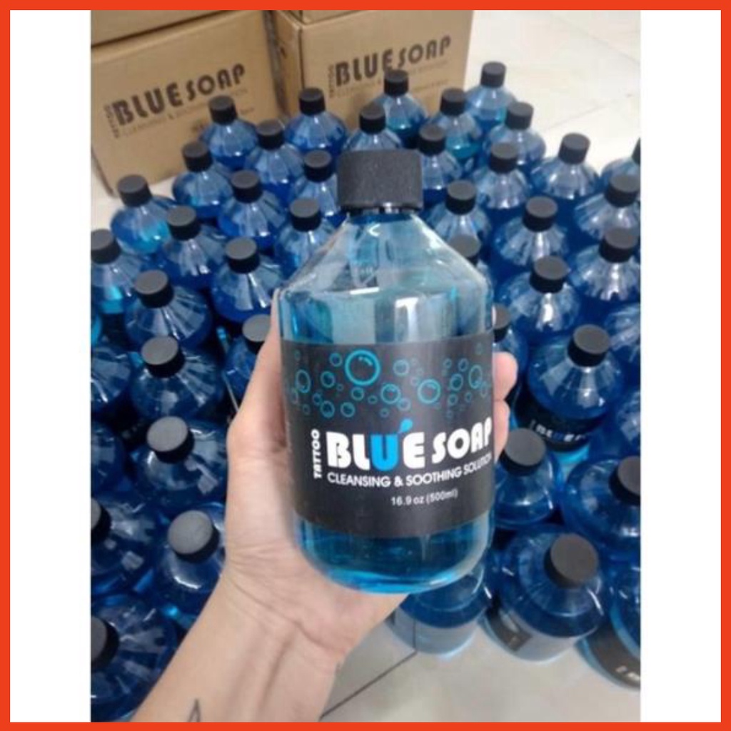 Nước Blue Soap rửa hình xăm