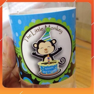 Tem Chai Nước Trang Trí