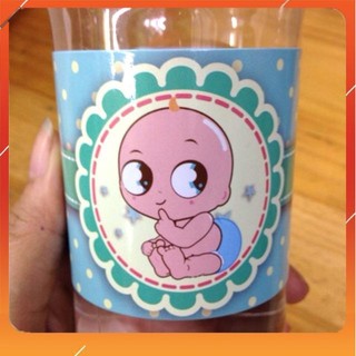 Tem Chai Nước Trang Trí