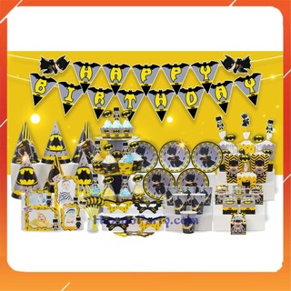 Bộ trang trí sinh nhật Batman