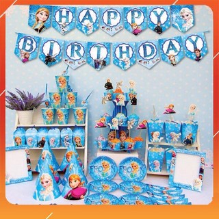 Bộ trang trí sinh nhật Frozen