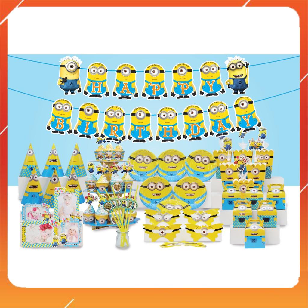 Bộ trang trí sinh nhật Minion