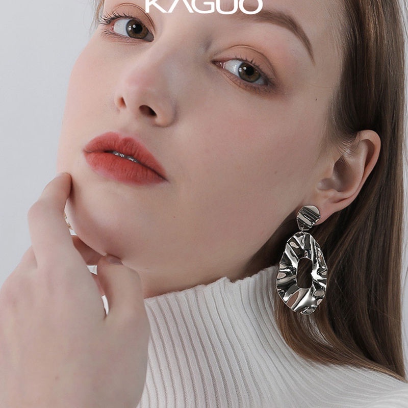 Bông Tai Lớn Phong Cách Âu Mỹ Chất Lượng Cao