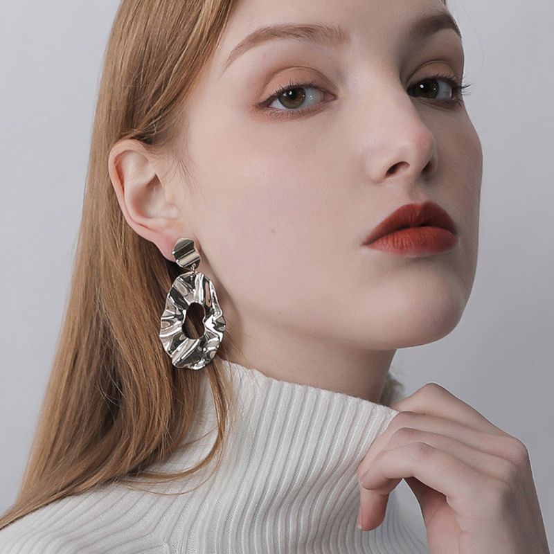 Bông Tai Lớn Phong Cách Âu Mỹ Chất Lượng Cao