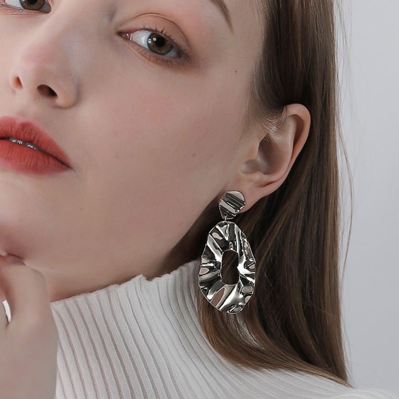 Bông Tai Lớn Phong Cách Âu Mỹ Chất Lượng Cao