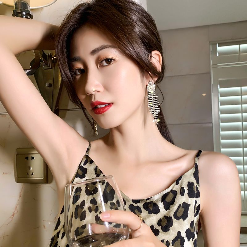 Bông Tai Bạc 925 Hình Xương Cá Phong Cách Âu Mỹ Mẫu Mới 2023 Thời Trang Cho Nữ