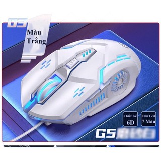 Chuột Gaming Yindiao G5 6D 4 Tốc Độ Cho Pubg