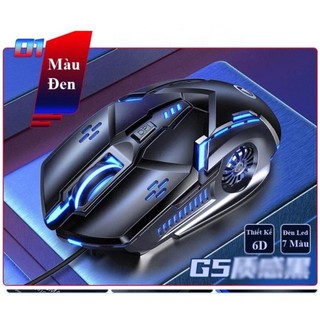 Chuột Gaming Yindiao G5 6D 4 Tốc Độ Cho Pubg