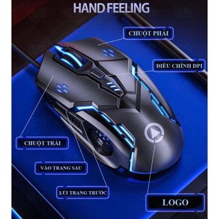 Chuột Gaming Yindiao G5 6D 4 Tốc Độ Cho Pubg