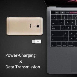 Đầu chuyển cáp sạc micro - USB Sang type C – jack chuyển type C
