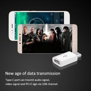 Đầu chuyển cáp sạc micro - USB Sang type C – jack chuyển type C