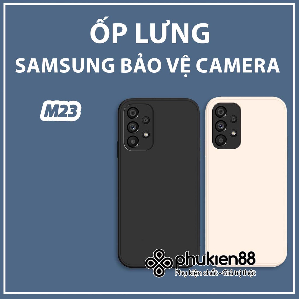 Ốp lưng  Samsung M23 silicon mềm dẻo bảo vệ camera, chống va đập