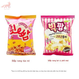 Bắp rang phô mai/Bánh phồng Hàn Quốc