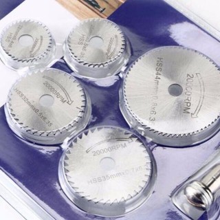 Bộ 6 lưỡi cưa mini trắng