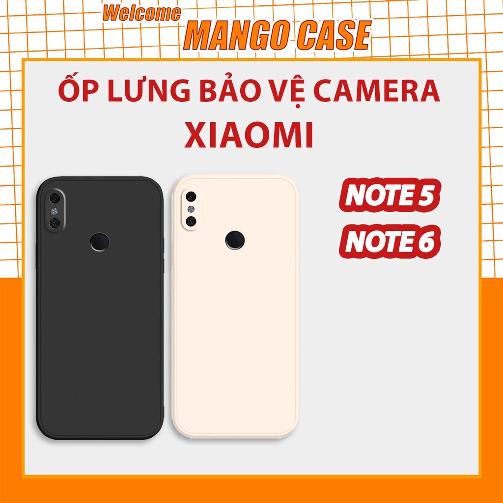 Ốp lưng TPU Xiaomi Redmi Note 5 / Note 6 silicon dẻo loại đẹp chống va đập, bảo vệ camera