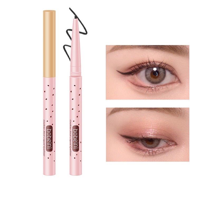 Chì kẻ mắt BOBEINI không trôi, kẻ mắt chì nội địa trung, bút kẻ mắt chống thấm nước không nhòe