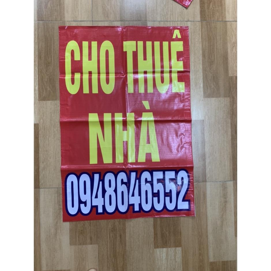 In Biển Bạt Cho Thuê Nhà - Bán Nhà - Cho Thuê Cửa Hàng