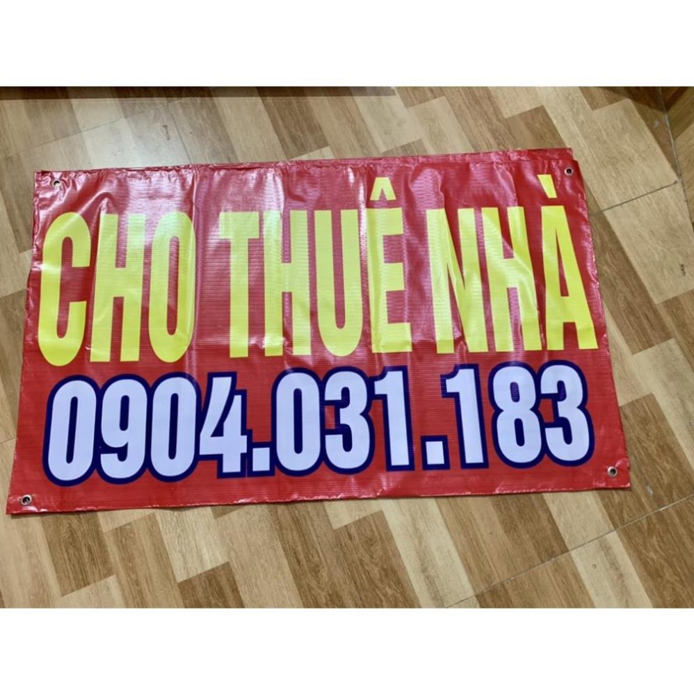 In Biển Bạt Cho Thuê Nhà - Bán Nhà - Cho Thuê Cửa Hàng