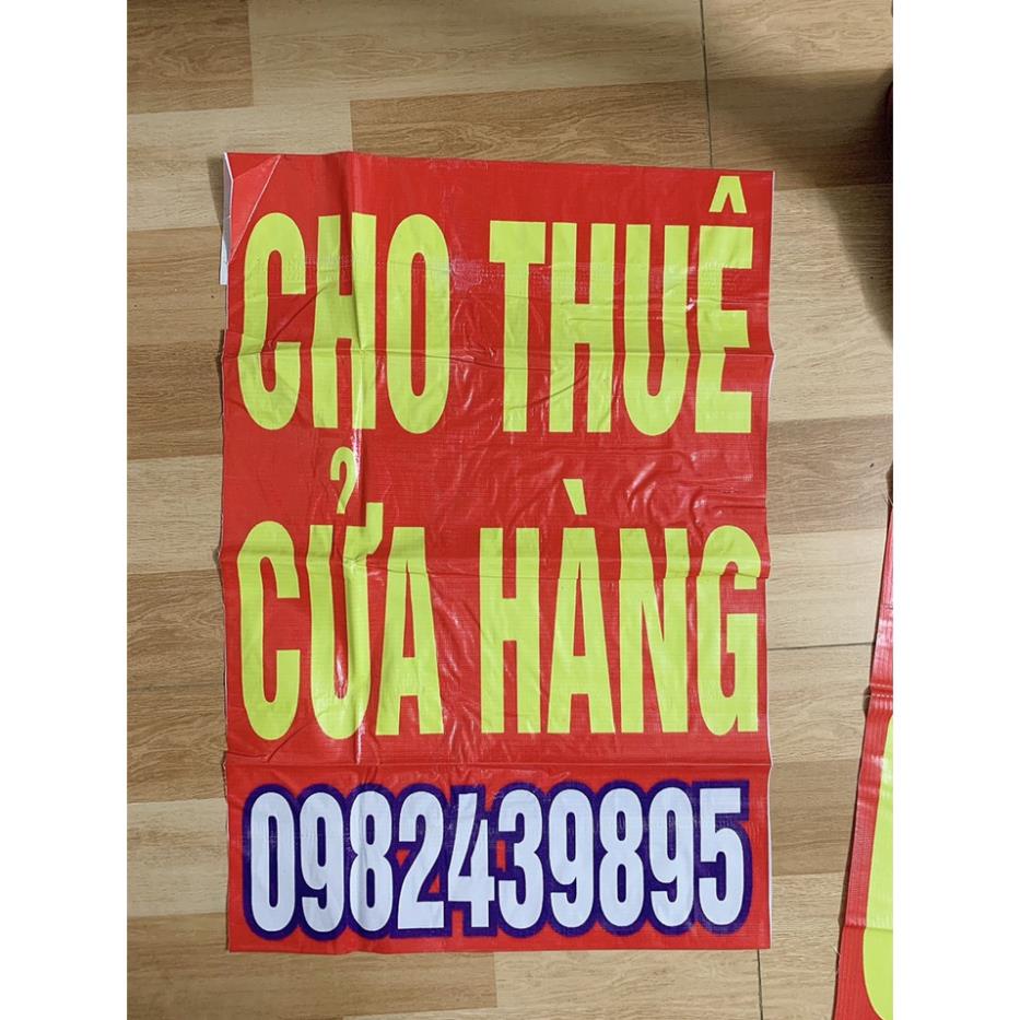 In Biển Bạt Cho Thuê Nhà - Bán Nhà - Cho Thuê Cửa Hàng