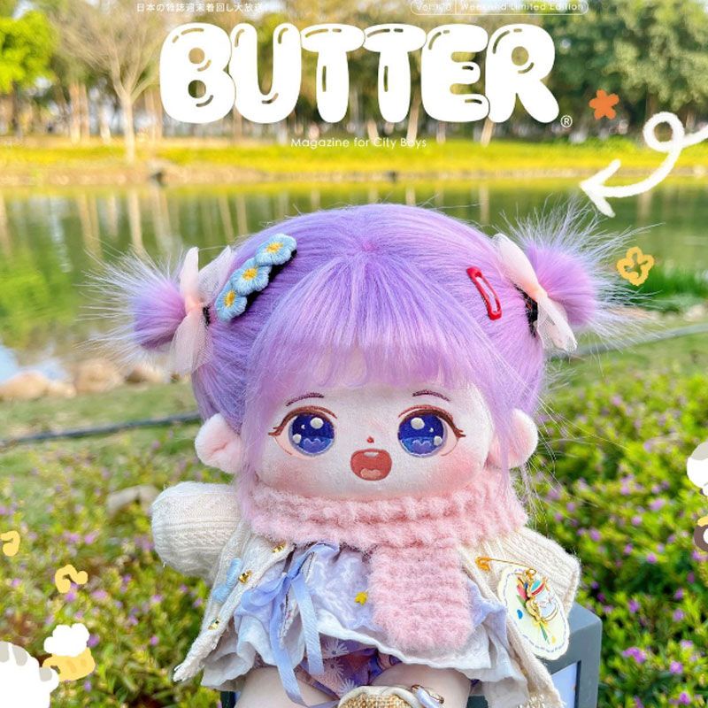 Búp Bê Nhồi Bông Cotton Mặc Đồ Màu nude baby Girlumanoid Làm Quà Tặng Bạn Gái ins