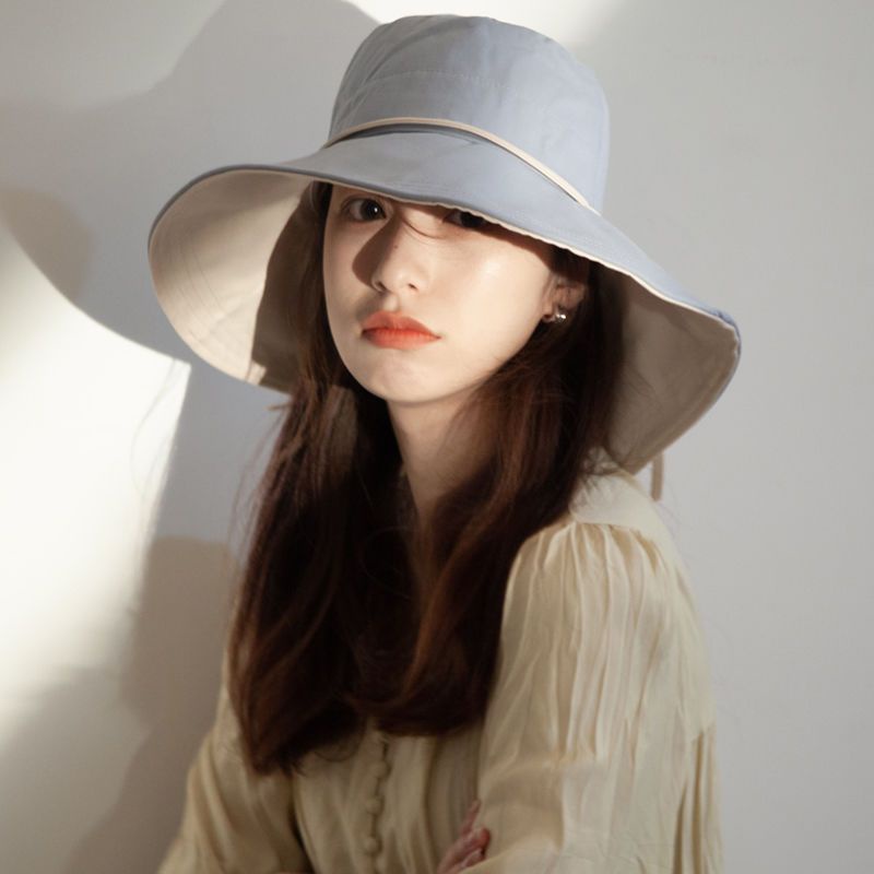Nón Tai Bèo Vành Rộng Che Phủ Toàn Diện Chống Tia Cực Tím Thời Trang Mùa Hè Cho Nữ