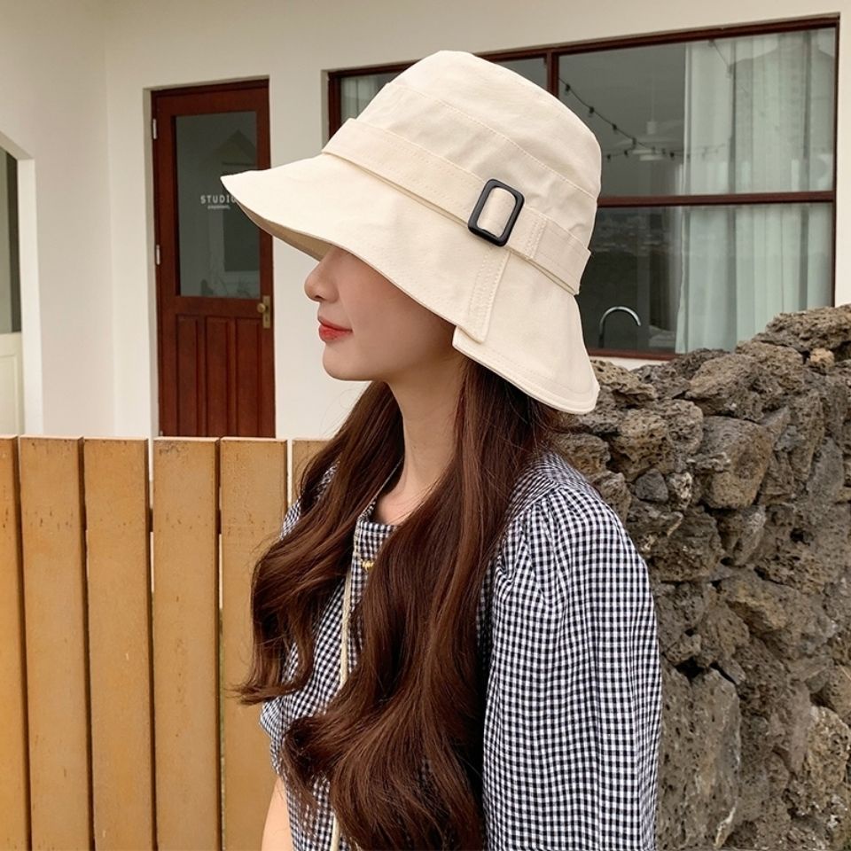 Nón Tai Bèo Mỏng Nhẹ Chống Nắng Phong Cách Đường Phố Hàn Quốc Dễ Phối Đồ Thời Trang Xuân Hè Cho Nữ