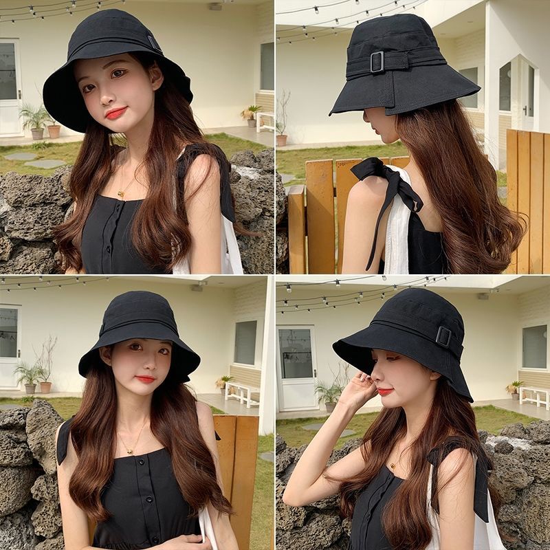 Nón Tai Bèo Mỏng Nhẹ Chống Nắng Phong Cách Đường Phố Hàn Quốc Dễ Phối Đồ Thời Trang Xuân Hè Cho Nữ