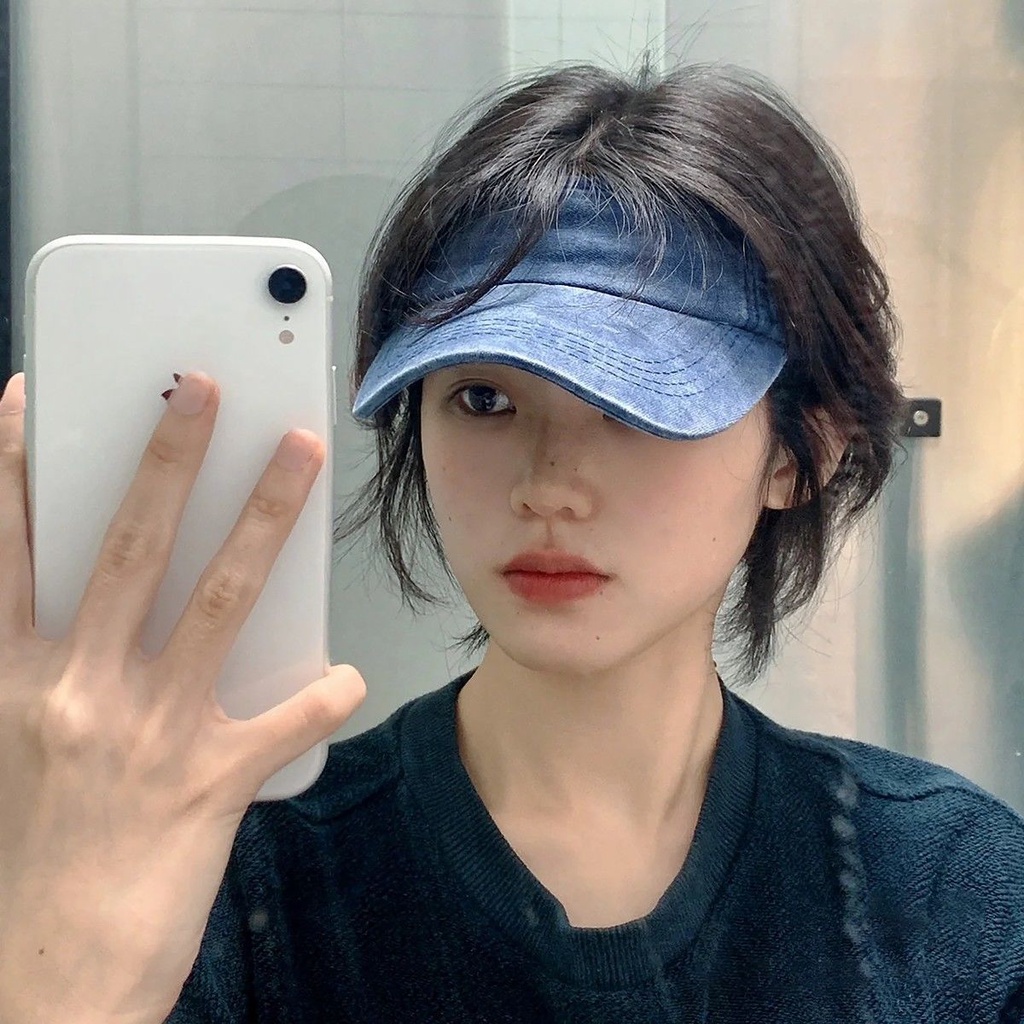 Mũ Lưỡi Trai Nửa Đầu Chống Nắng Thời Trang Mùa Hè