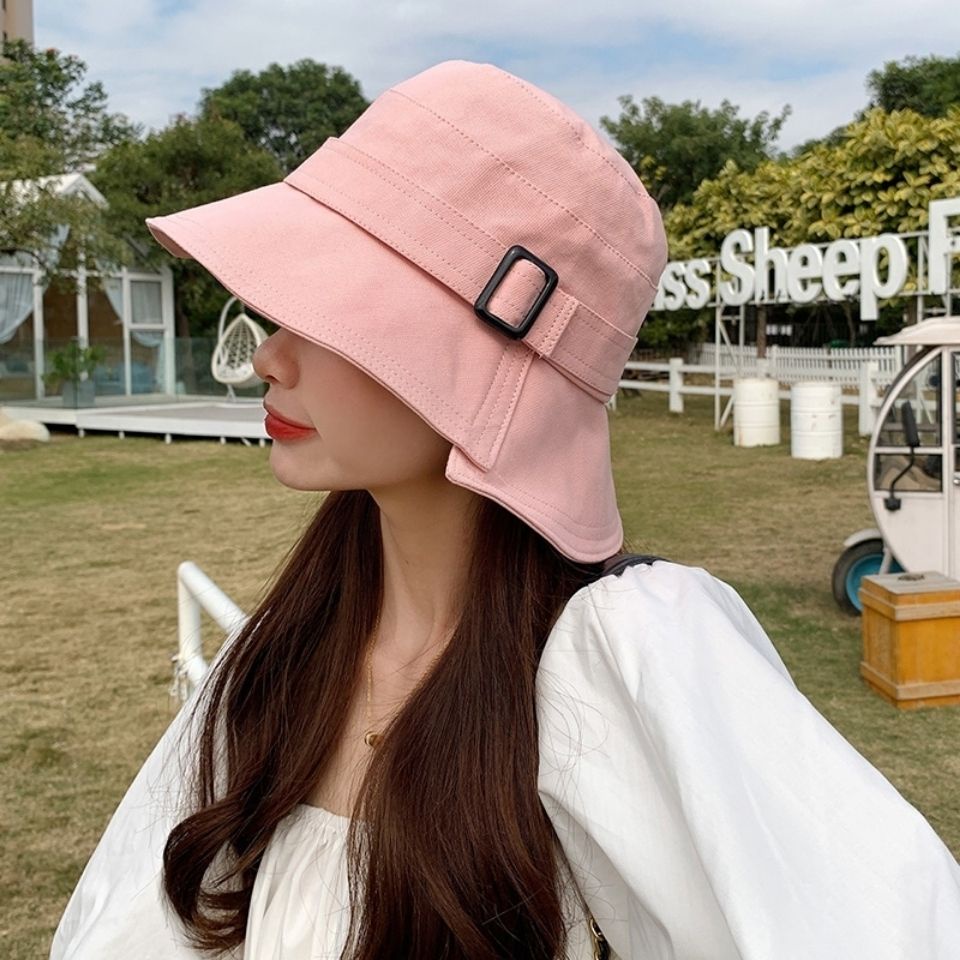 Nón Tai Bèo Mỏng Nhẹ Chống Nắng Phong Cách Đường Phố Hàn Quốc Dễ Phối Đồ Thời Trang Xuân Hè Cho Nữ