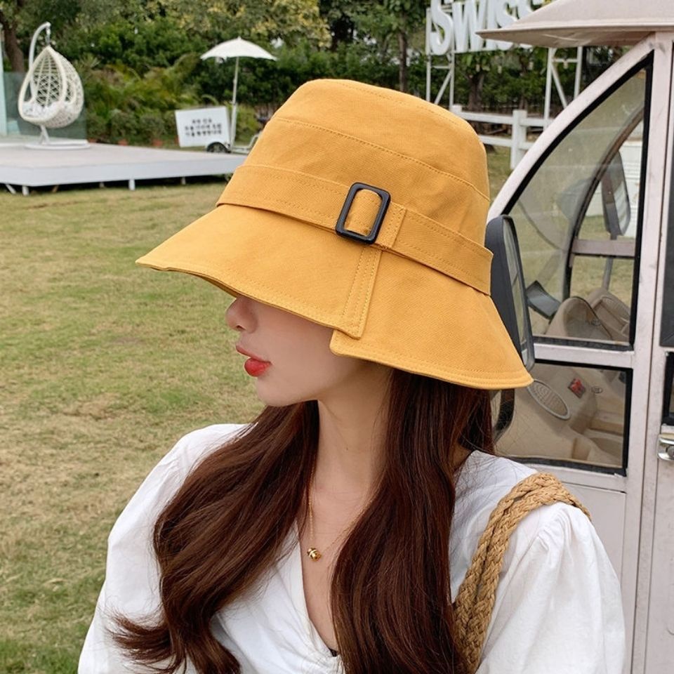 Nón Tai Bèo Mỏng Nhẹ Chống Nắng Phong Cách Đường Phố Hàn Quốc Dễ Phối Đồ Thời Trang Xuân Hè Cho Nữ