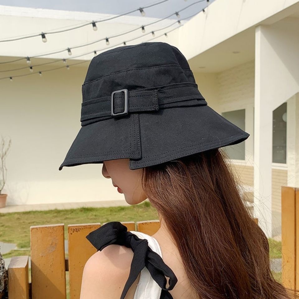 Nón Tai Bèo Mỏng Nhẹ Chống Nắng Phong Cách Đường Phố Hàn Quốc Dễ Phối Đồ Thời Trang Xuân Hè Cho Nữ