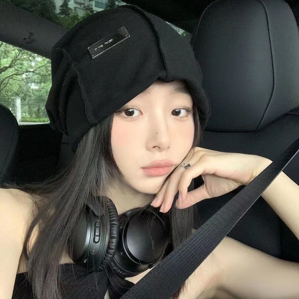 Mũ Rộng Vành Che Tai Thời Trang Mùa Thu Cho Nữ