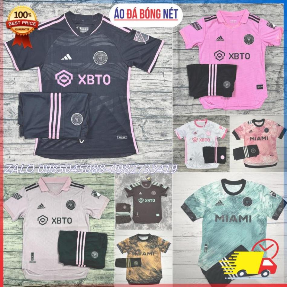 Giá tốt, Áo Bóng Đá CLB INTER MIAMI - mẫu mới - Chất Polyeste - Hàng Thái Lan-Chuẩn Thi Đấu Quốc Tế