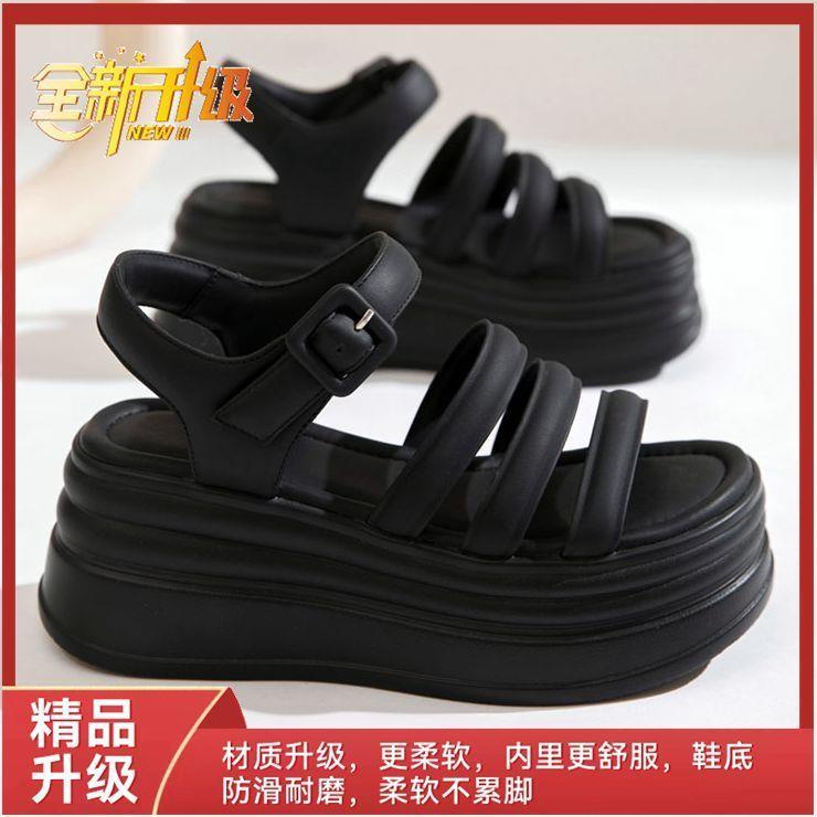 Xăng đan Đế Dày Thoáng Khí Thời Trang Mùa Hè Mới 2023 Cho Nữ