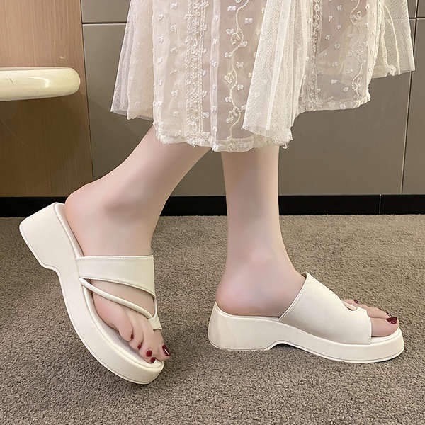 Dép lê nữ thời trang mùa hè 2023 mẫu mới đế dày