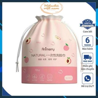  Khăn mặt khô Animerry dùng 1 lần lau khô lau ướt  Giấy lau mặt dùng một lần 